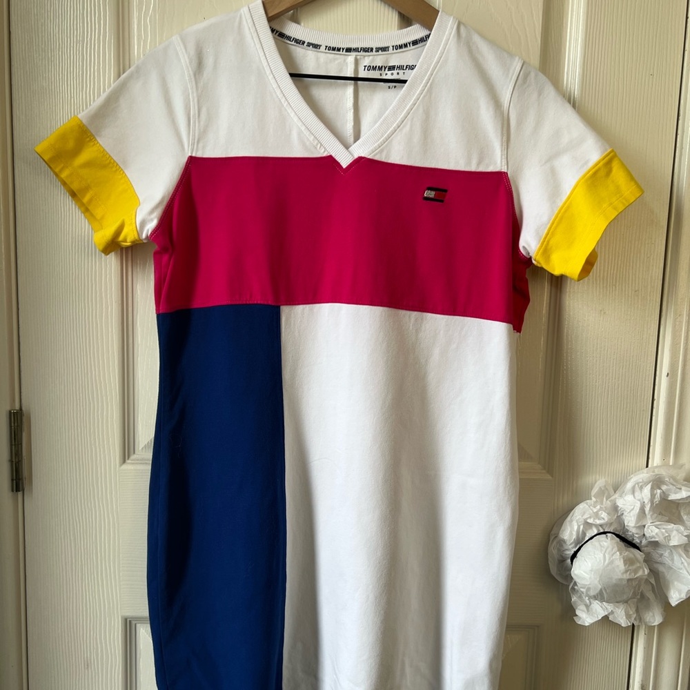 Tommy Hilfiger Colorblock T-shirt Dress